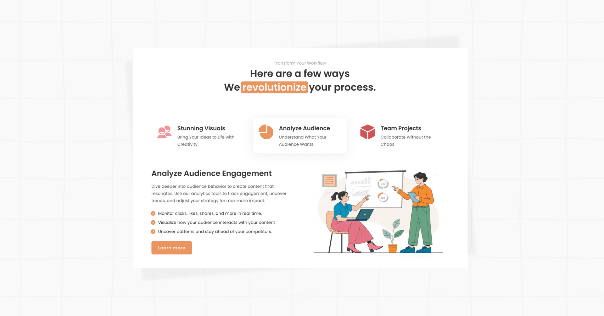 Features Section Template