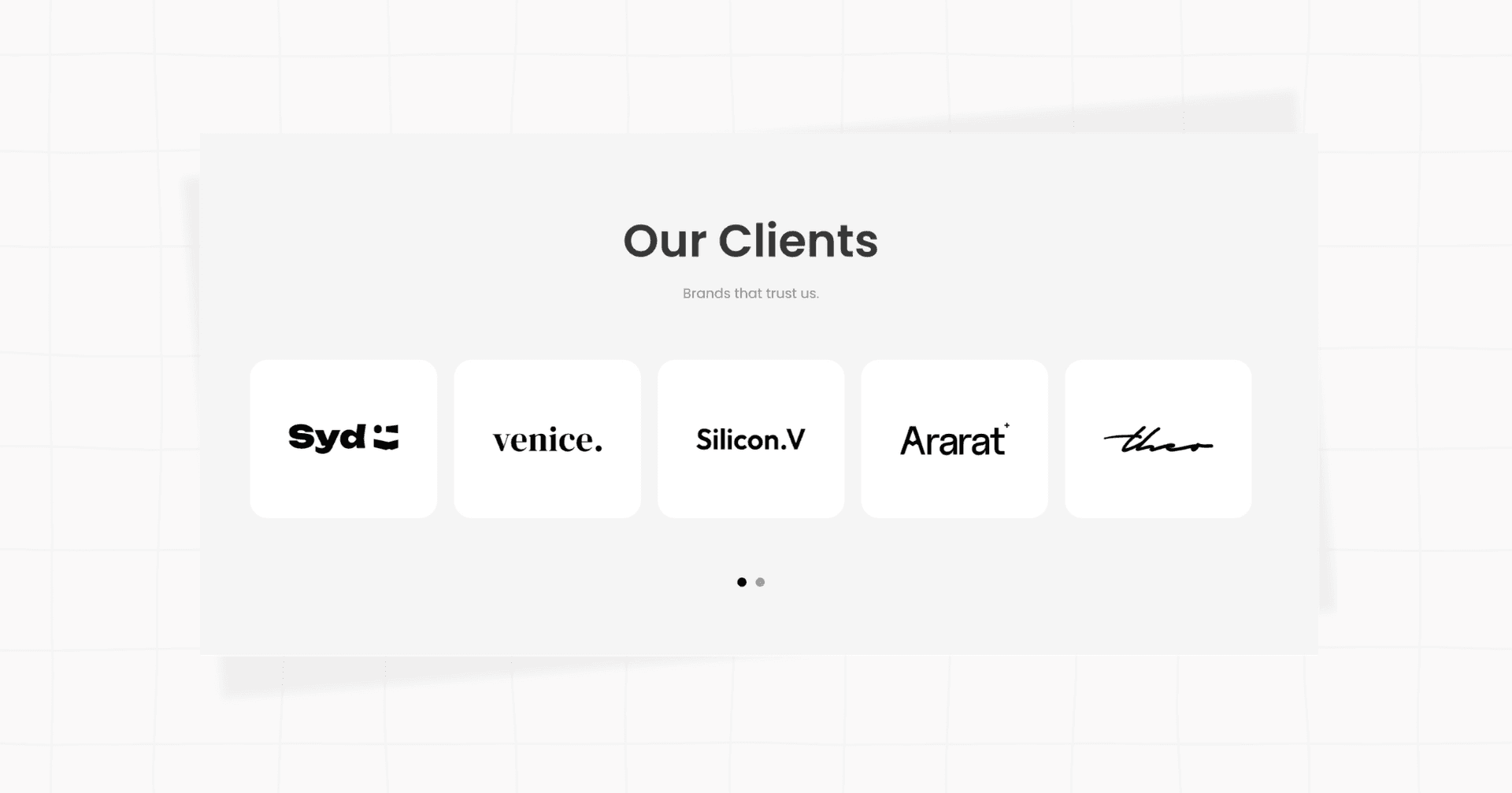 Logo Showcase Slider