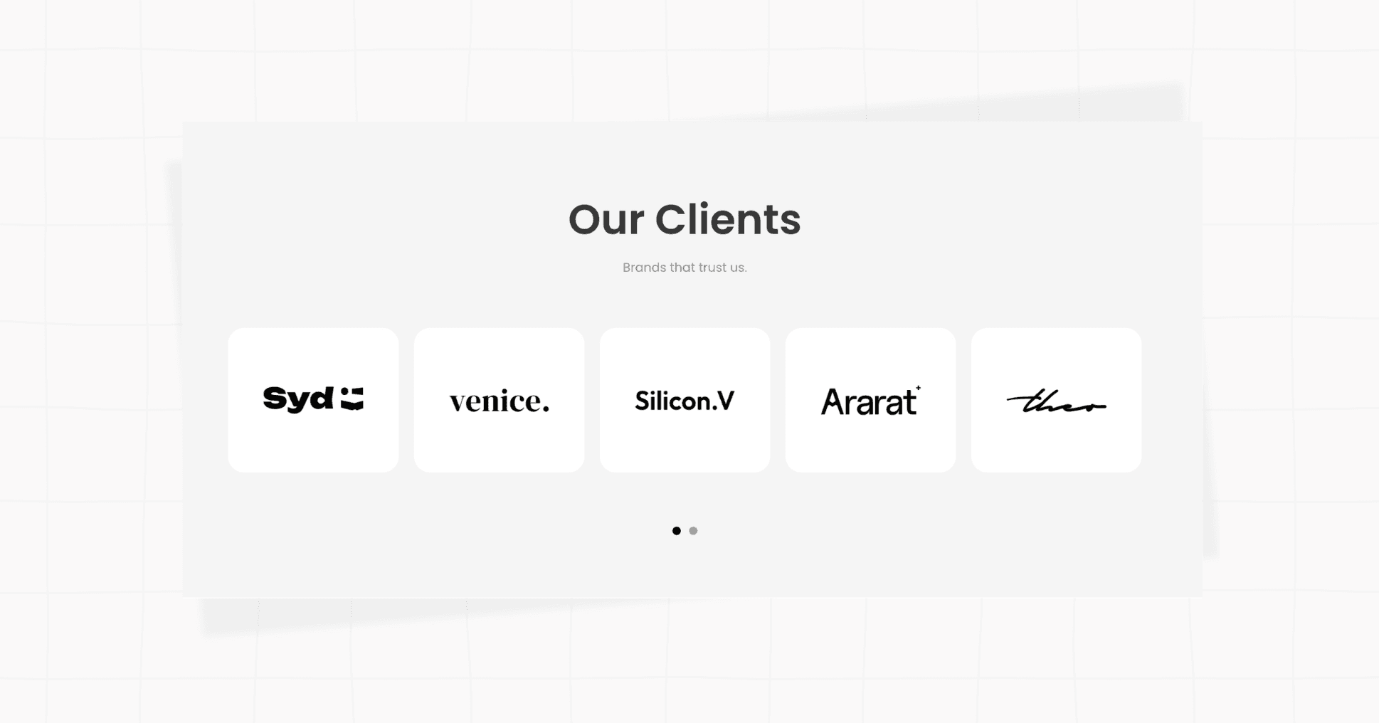 Logo Showcase Slider